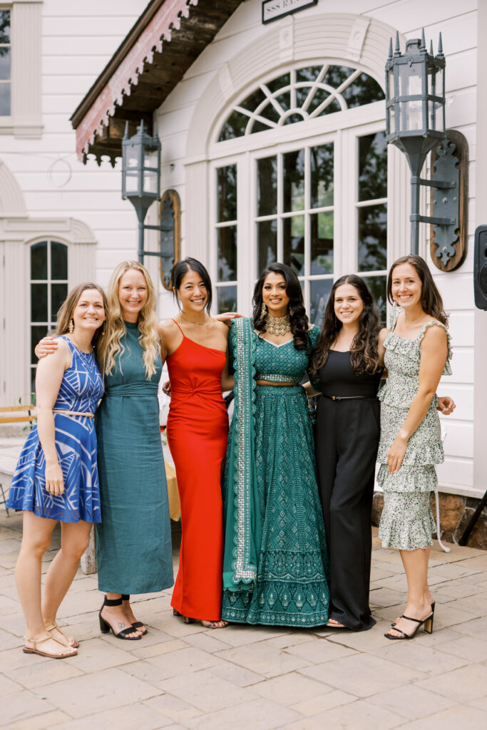 Women with the bride