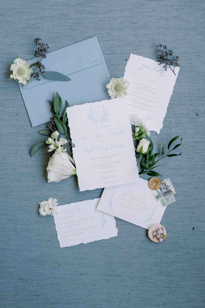 Wedding invite details
