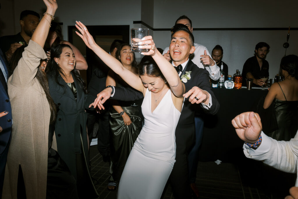 bridal reception dancing