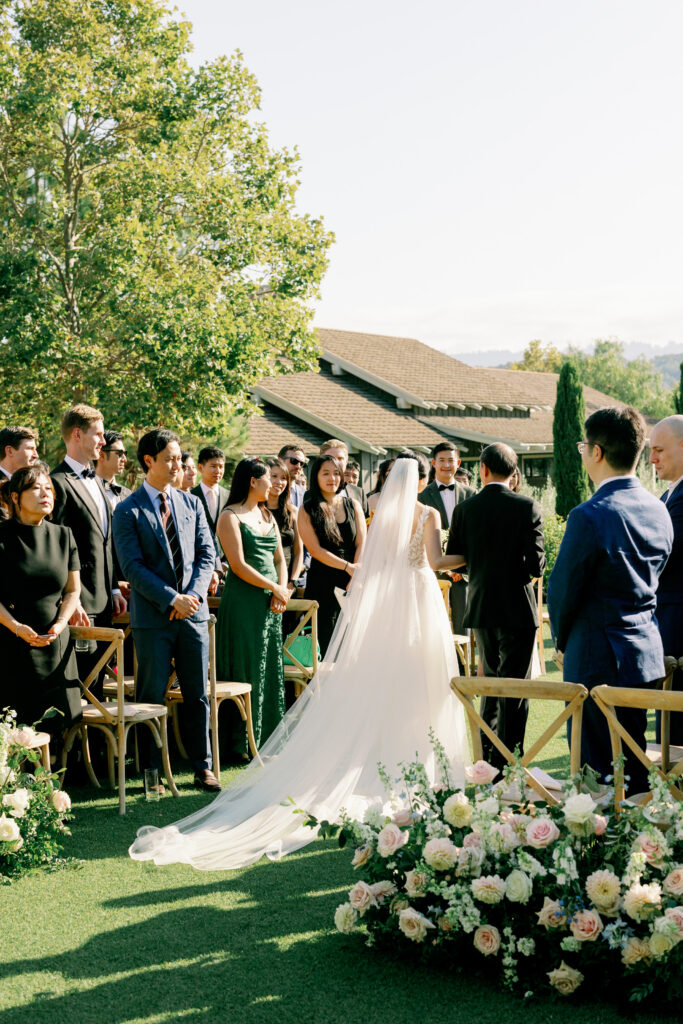 bride walking down the aisle