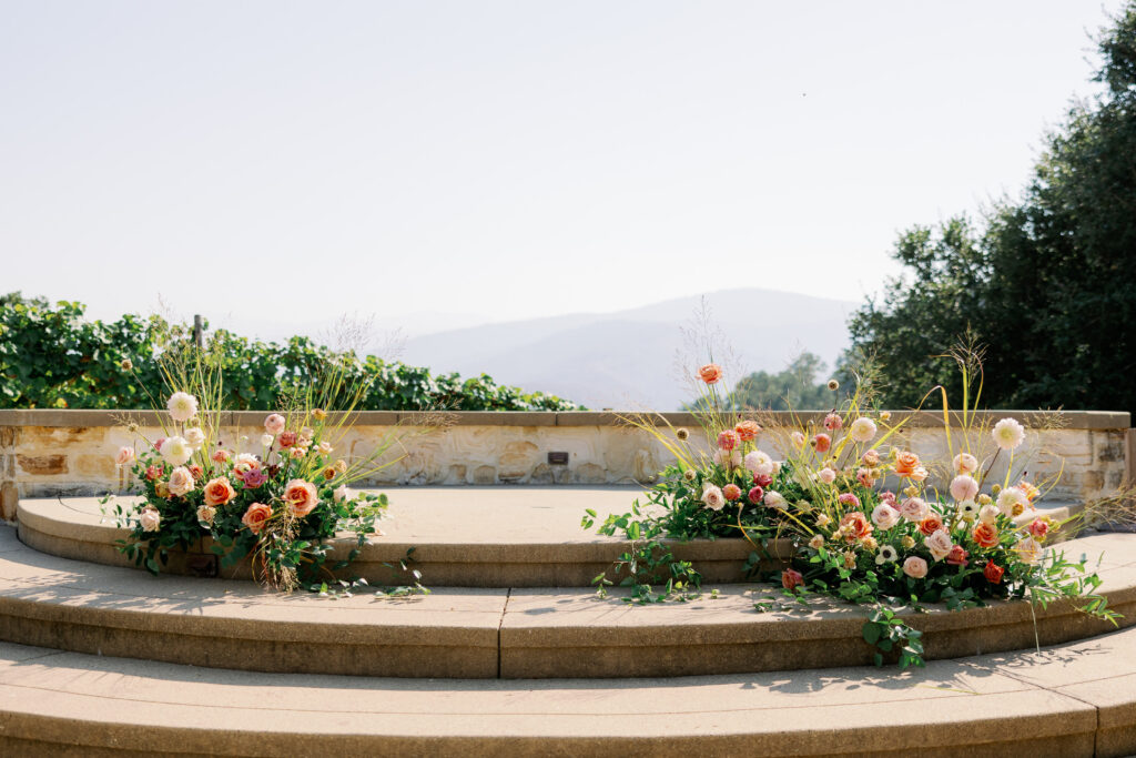ranch wedding flowers
