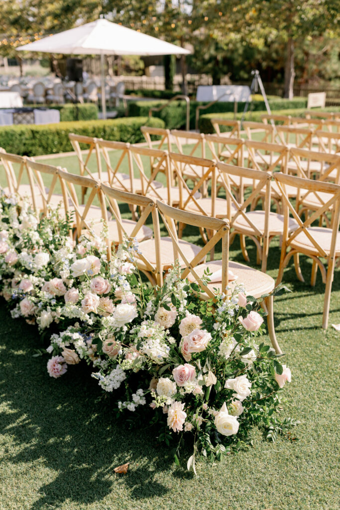 wedding ceremony florals