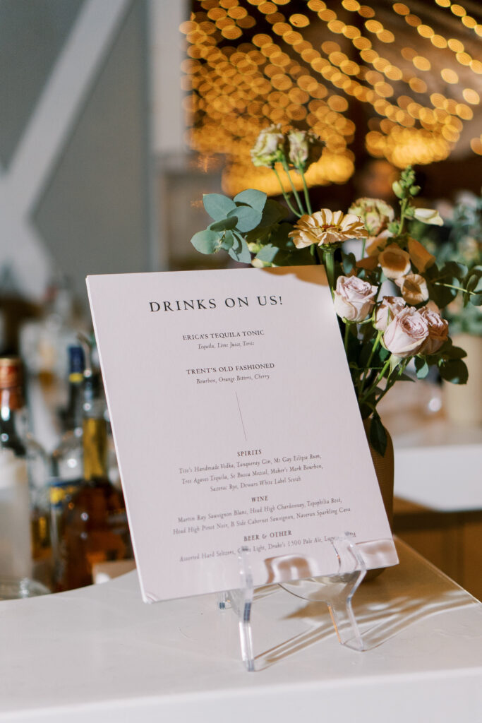 cocktail menu 