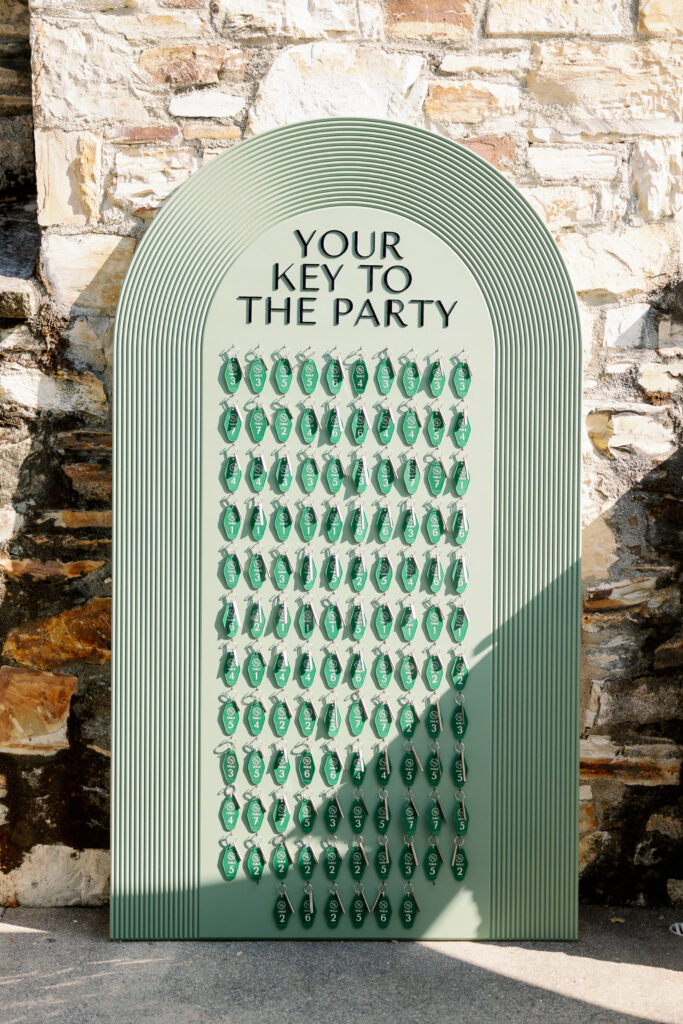 wedding guests seating